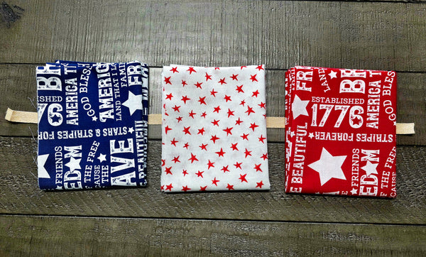 Celebrate America Red, White & Blue FQ Bundles