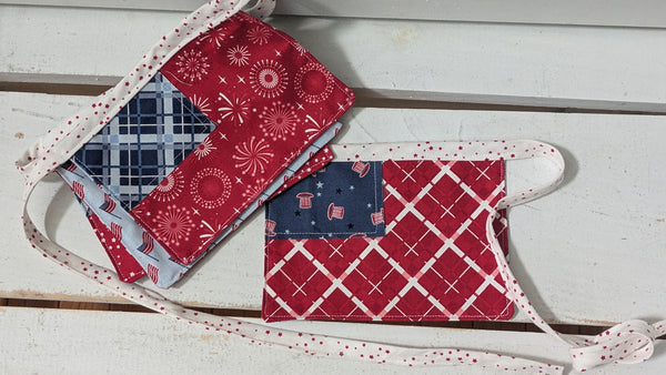 Patriotic American Flag banner handmade