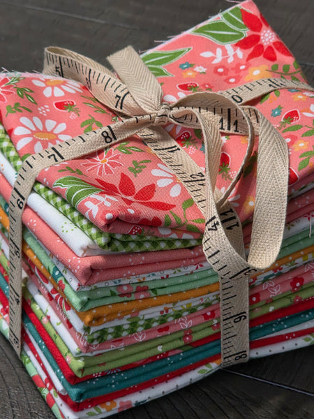 Strawberry Lemonade Fat Quarter bundle by Sherri & Chelsi for Moda