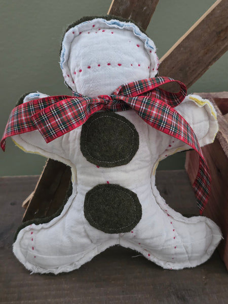 Antique Quilted Gingerbread Man