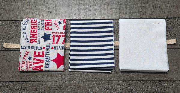 Celebrate America Red, White & Blue FQ Bundles