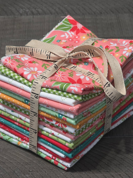 Strawberry Lemonade Fat Quarter bundle by Sherri & Chelsi for Moda