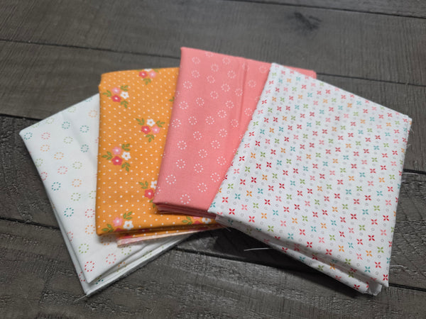 Strawberry Lemonade Fat Quarter bundle by Sherri & Chelsi for Moda