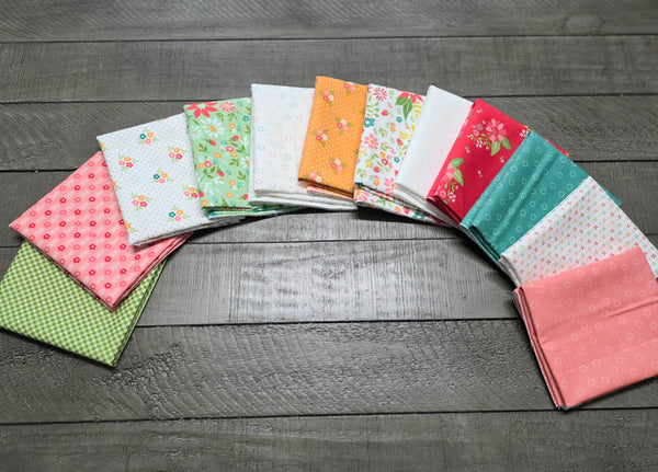 Strawberry Lemonade Fat Quarter bundle by Sherri & Chelsi for Moda