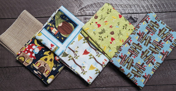 You Light My Way Gnome half yard bundle