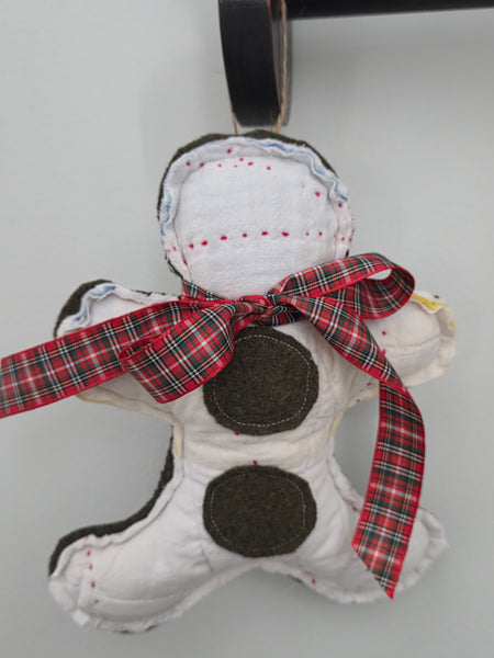 Antique Quilted Gingerbread Man