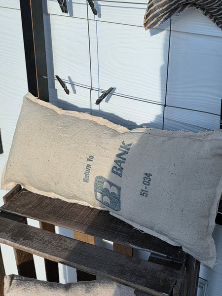 Primitive pumpkin pillow