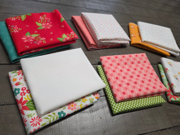 Strawberry Lemonade Fat Quarter bundle by Sherri & Chelsi for Moda