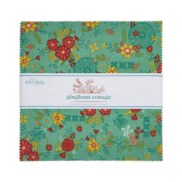 Gingham Cottage 10" Stacker by Heather Peterson for Riley Blake Design