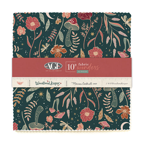 Woodland Keeper Layer Cake by Maureen Cracknell Art Gallery Fabrics