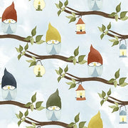 You Light My Way Gnome Blue Sitting Owls by 3 Wishes