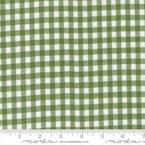 Merry Little Christmas Wovens Green White Checks and Plaids by Bonnie & Camille for Moda