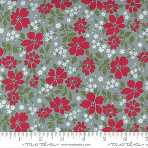 Merry Little Christmas Silver Winterberry by Bonnie & Camille for Moda