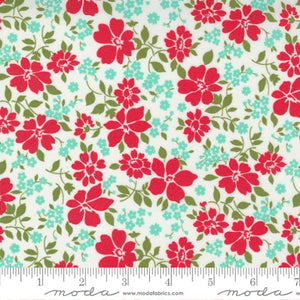 Merry Little Christmas Cream Multicolor Winterberry by Bonnie & Camille for Moda