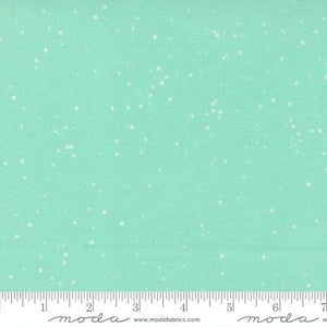 Merry Little Christmas Aqua Snow Dot by Bonnie & Camille for Moda