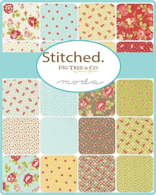 CINNAMON CREAM 40 Fat Quarter Bundle by Fig Tree and Co for Moda Fabrics 18