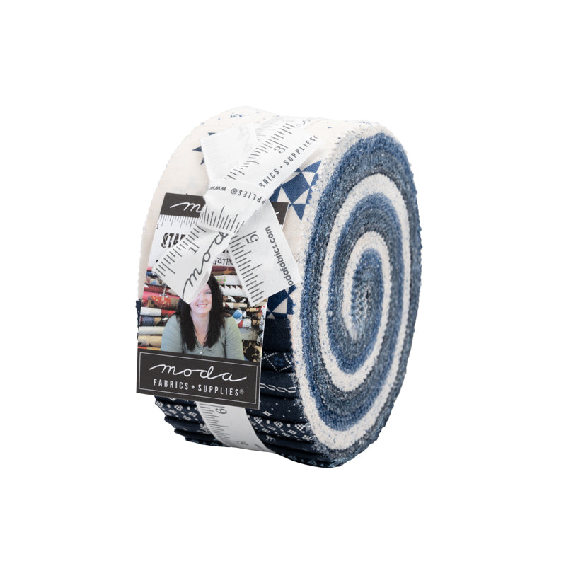 Starlight Gathering Jelly Roll by Primitive Gatherings for Moda