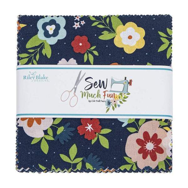 Sew Much Fun 5" Stacker by Echo Park Paper Co. for Riley Blake Designs