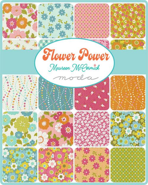 Flower Power Fat Eighth Bundle by Maureen McCormick for Moda
