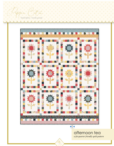 Afternoon Tea pattern by Poppie Cotton