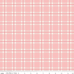 Glamp Camp Plaid Pink by My Mind's Eye for Riley Blake Designs