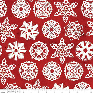 Snow Sweet Paper Snowflakes Red