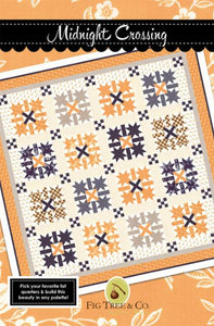 Midnight Crossing pattern by Fig Tree Quilts for Moda