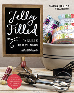 Jelly Filled quilt book by Vanessa Goertzen