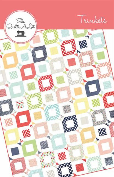 Trinkets quilt pattern by She Quilts A Lot for Moda