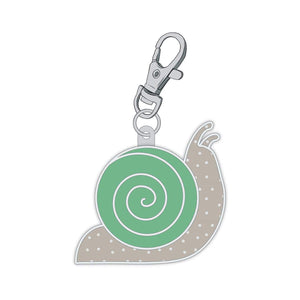 Lori Holt Enamel Happy Charm Snail