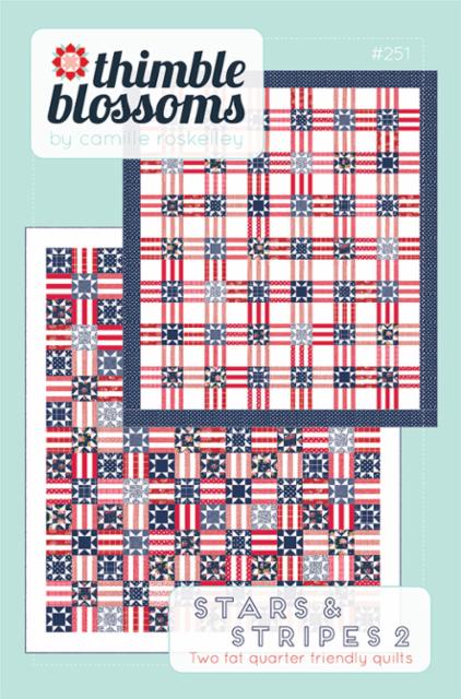 Stars And Stripes 2 by Thimble Blossoms for Moda