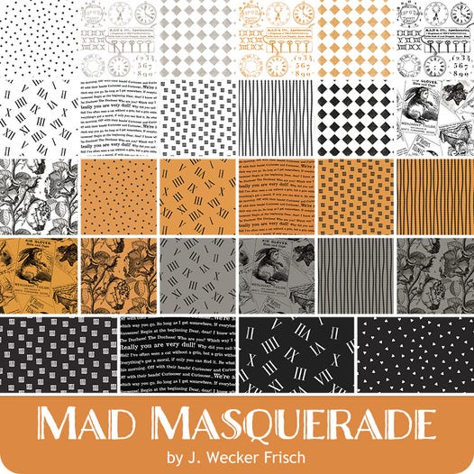 Mad Masquerade 10" Stacker by J. Wecker-Frisch for Riley Blake Design