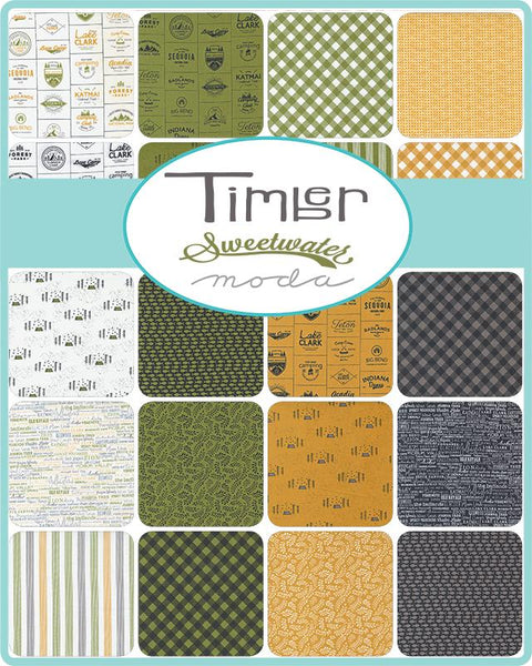 Timber Fat Eighth Bundle by Sweetwater for Moda